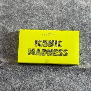 Cosmyfy “Iconic Madness” Eyeshadow Palette – NIB Bright Pigments
